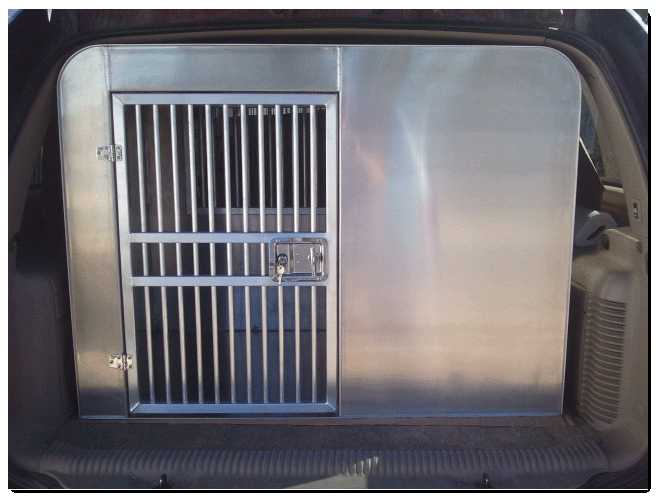 Rogue Custom Crates Aluminum Dog Crates Dog Crate Police Dog